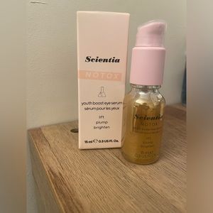 New! SCIENTIA BEAUTY NOTOX youth boost eye serum 15ml